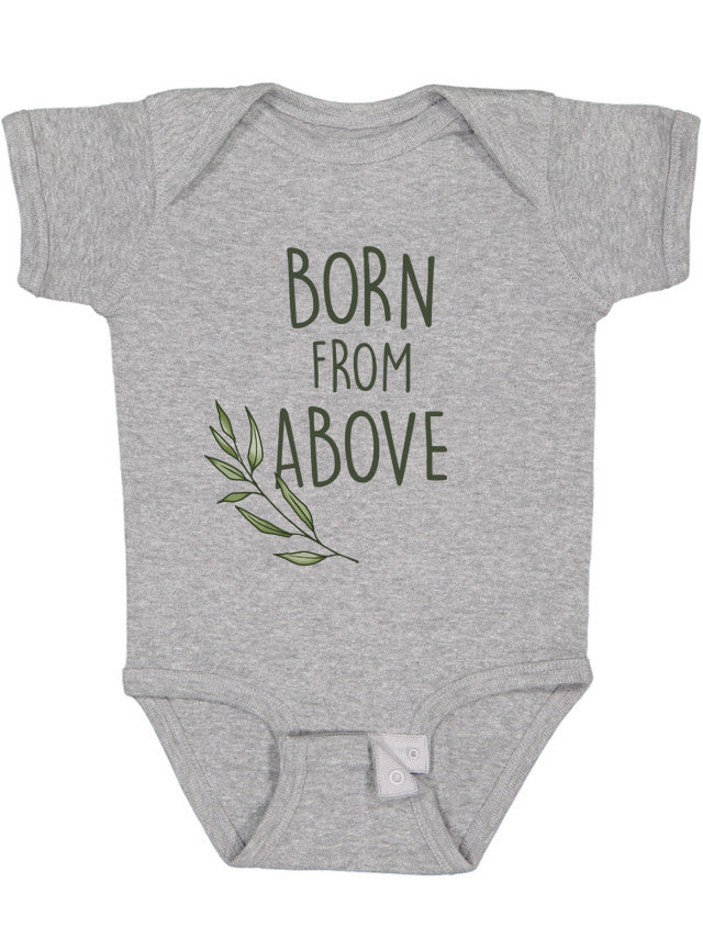 Born From Above Baby Onesie