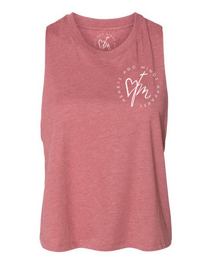 Hearts and Minds Logo Racerback Tank