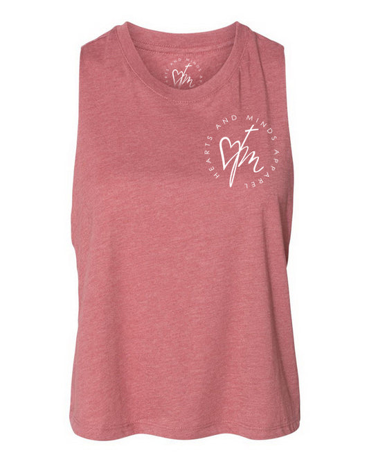 Hearts and Minds Logo Racerback Tank